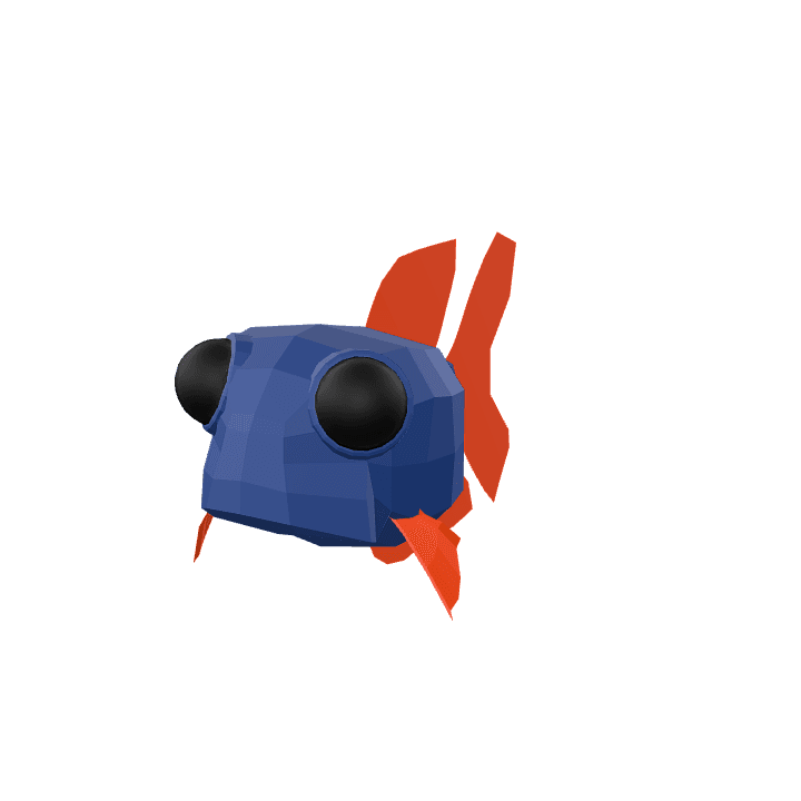 Betta, Fish, Animal 3D model. Free for use.