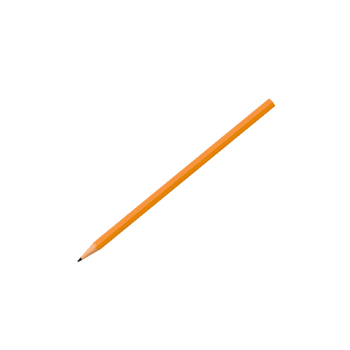 Pencil, Stationery, Writing 3D model. Free for use. - Image 1