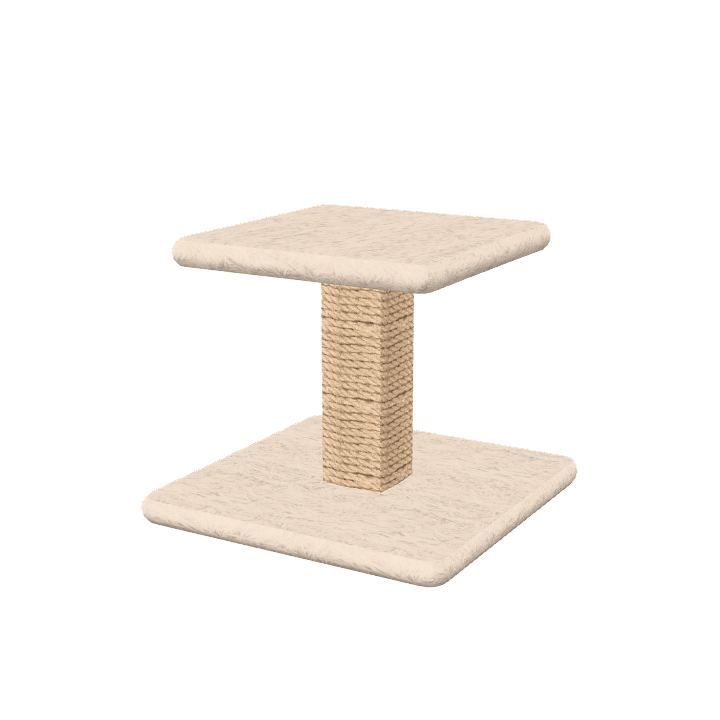 Cat-tree, Pet-furniture, Feline 3D model. Free for use.