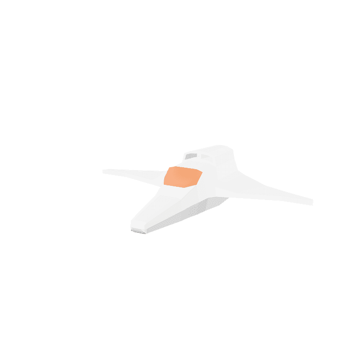 Spaceship, Sci-fi, Vehicle 3D model. Free for use. - Image 1