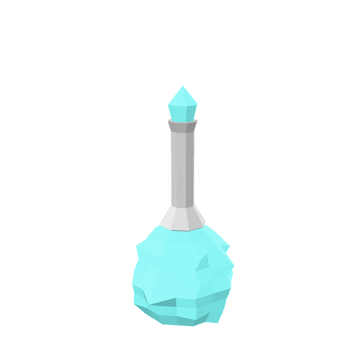 Potion, Magic, Fantasy 3D model. Free for use. - Image 1