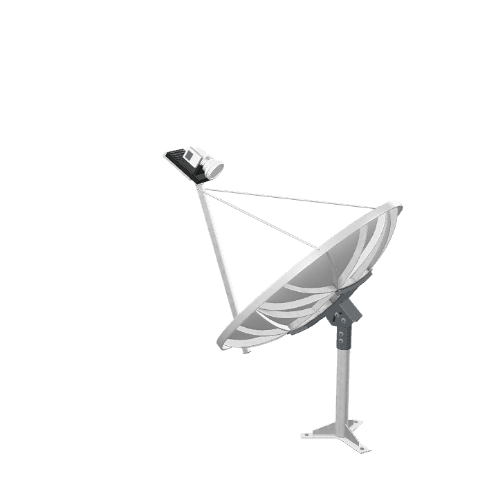 Signal, Antenna, Waves 3D model. Free for use. - Image 1