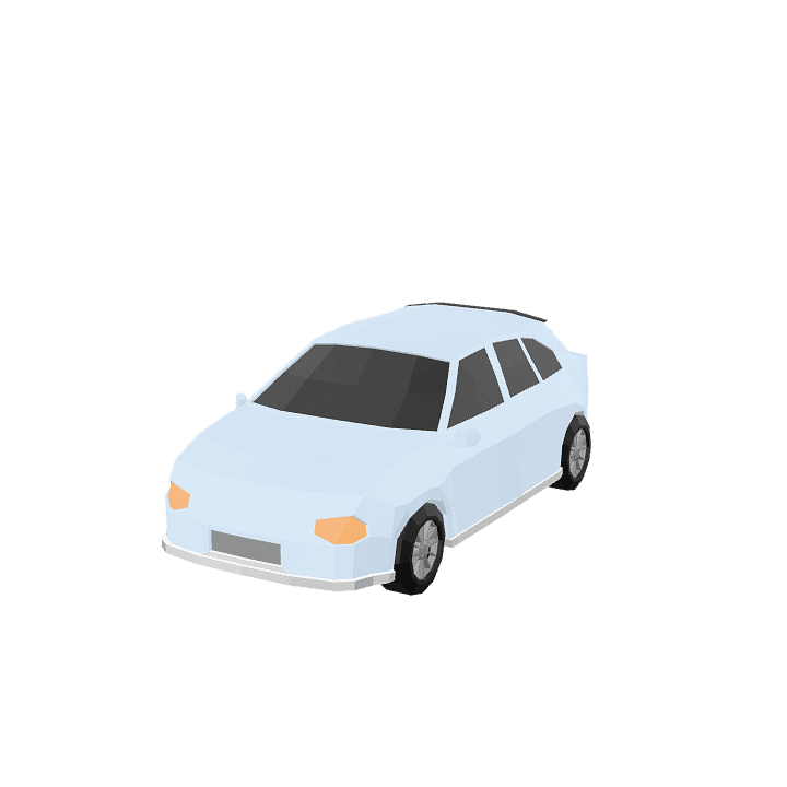 Normal-car, Car, Vehicle 3D model. Free for use. - Image 1