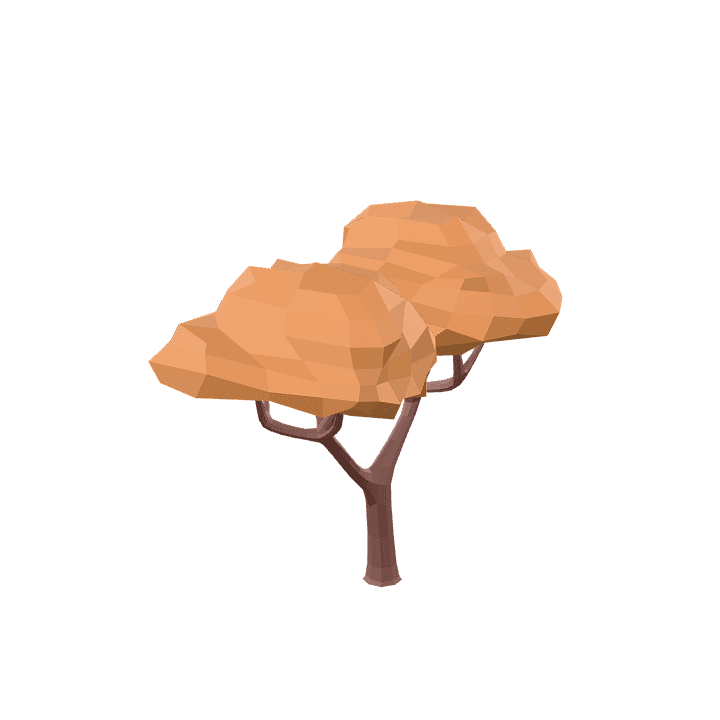Common-tree, Autumn, Tree 3D model. Free for use. - Image 1