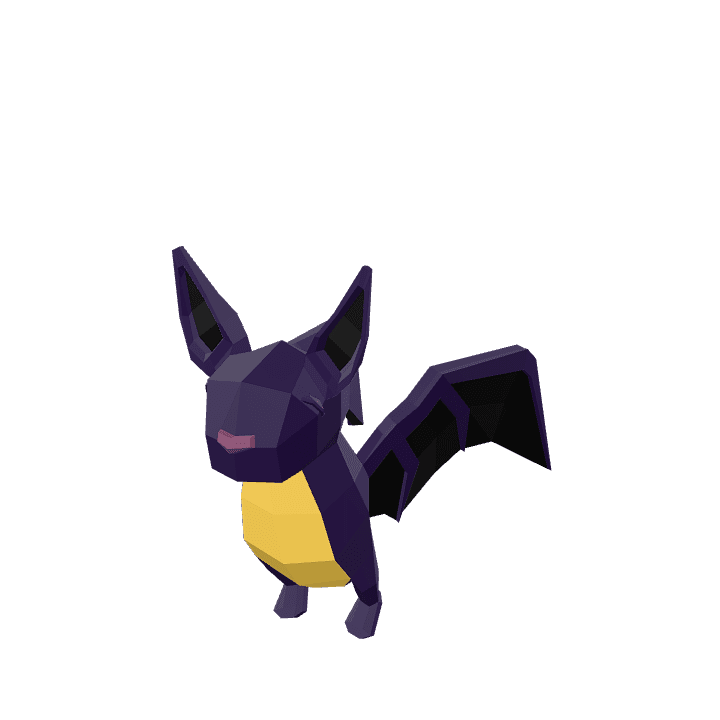 Bat, Animal, Creature 3D model. Free for use. - Image 1