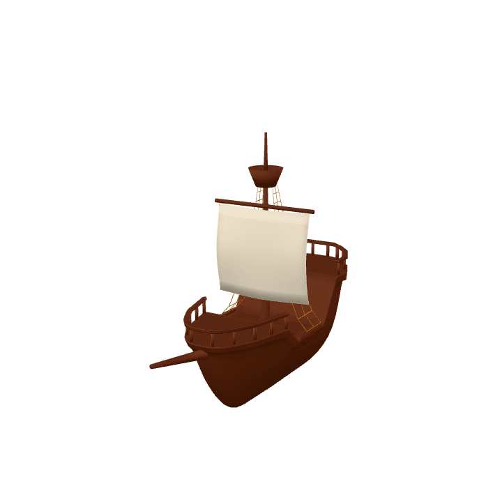 Ship, Sailboat, Boat 3D model. Free for use.