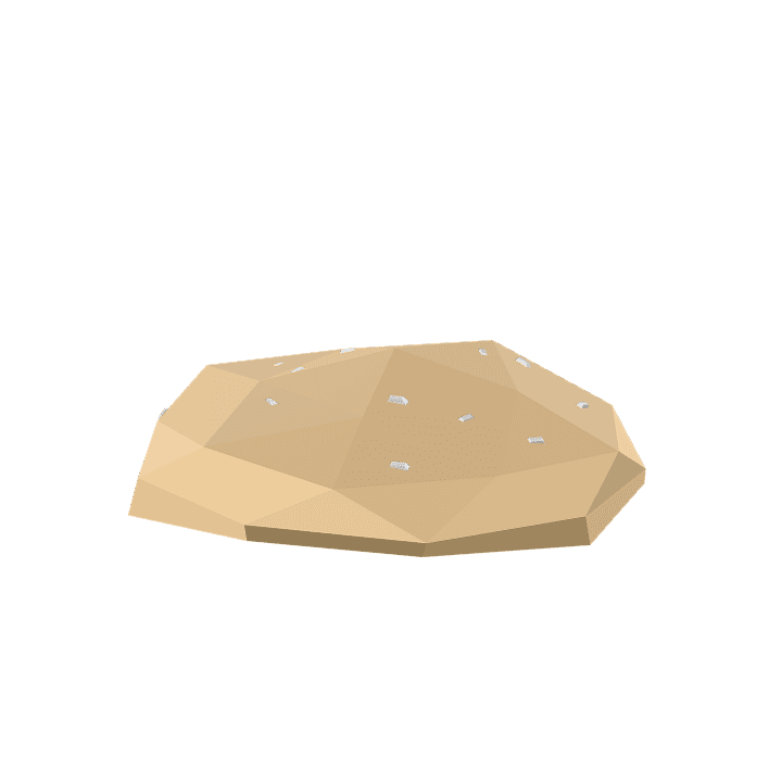 Burger-bread, Bun, Bread 3D model. Free for use.