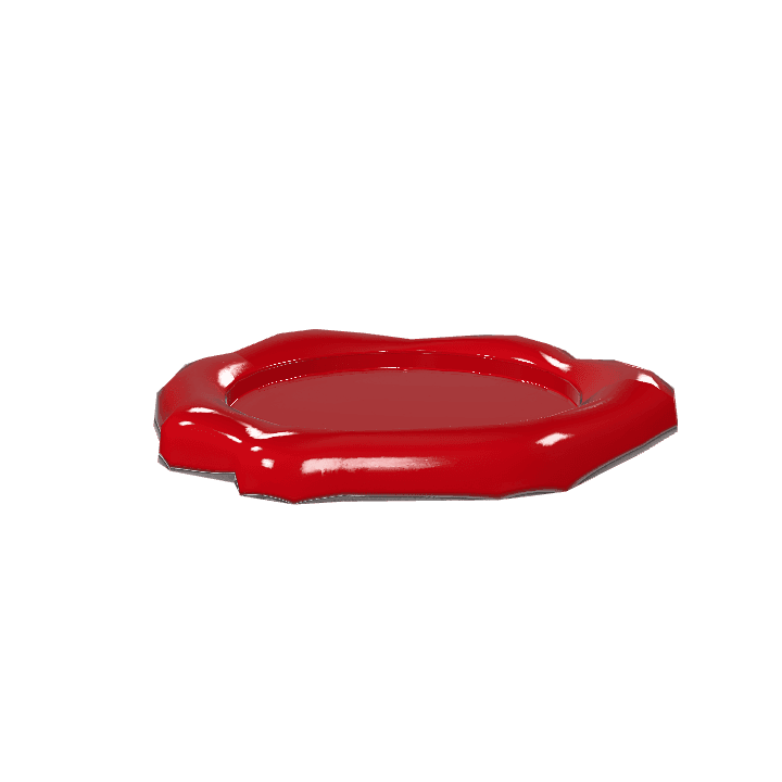 Wax-seal, Seal, Wax 3D model. Free for use. - Image 1