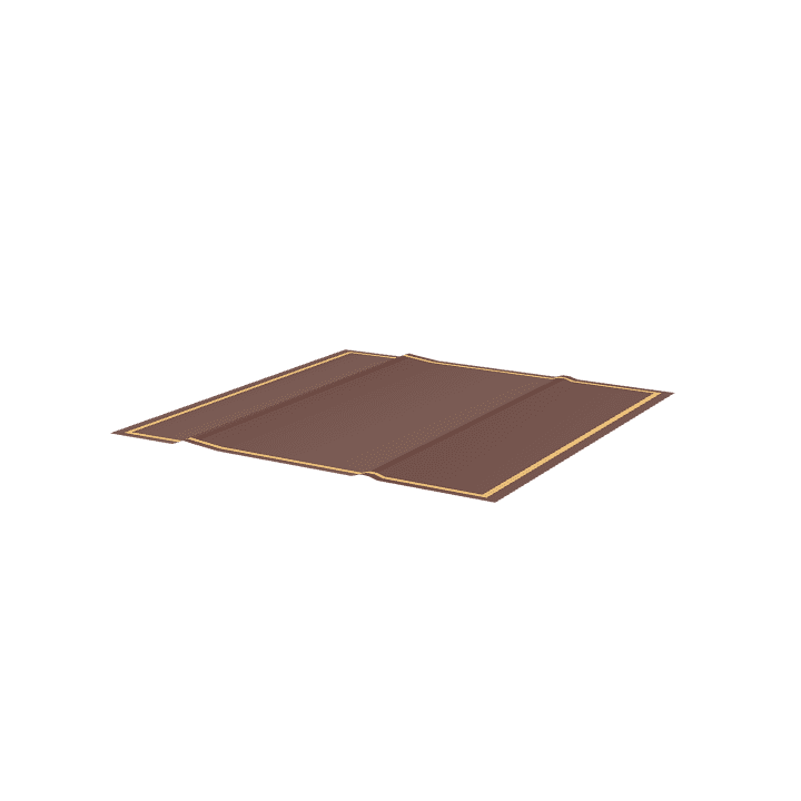 Carpet, Rug, Red 3D model. Free for use. - Image 1