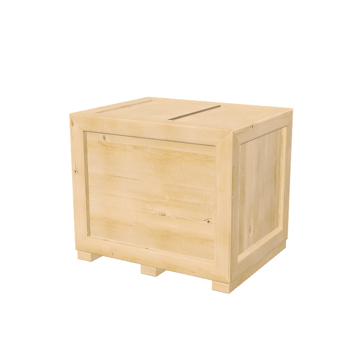 Crate, Wood, Storage 3D model. Free for use.
