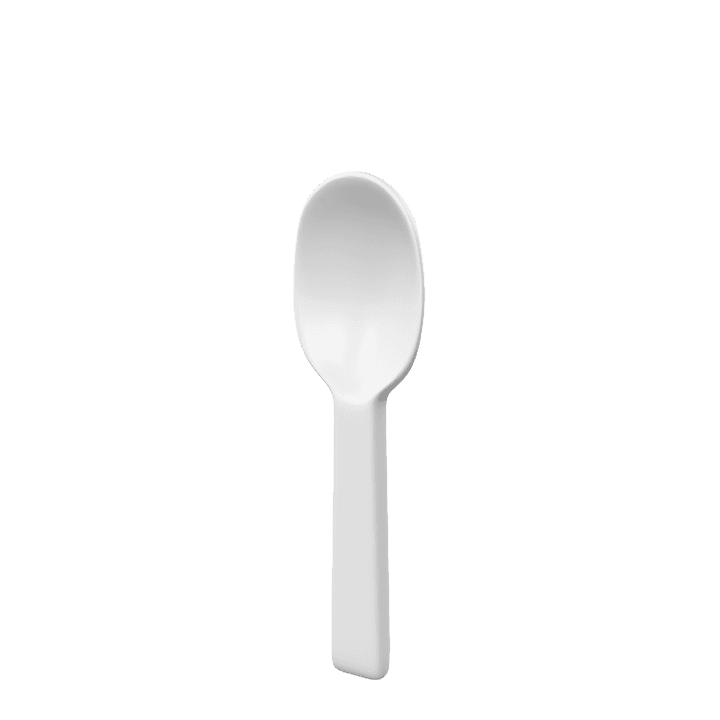 Spoon, Cartoon, Utensil 3D model. Free for use. - Image 1