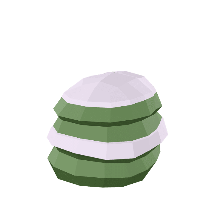 Bush, Snow, Plant 3D model. Free for use. - Image 1