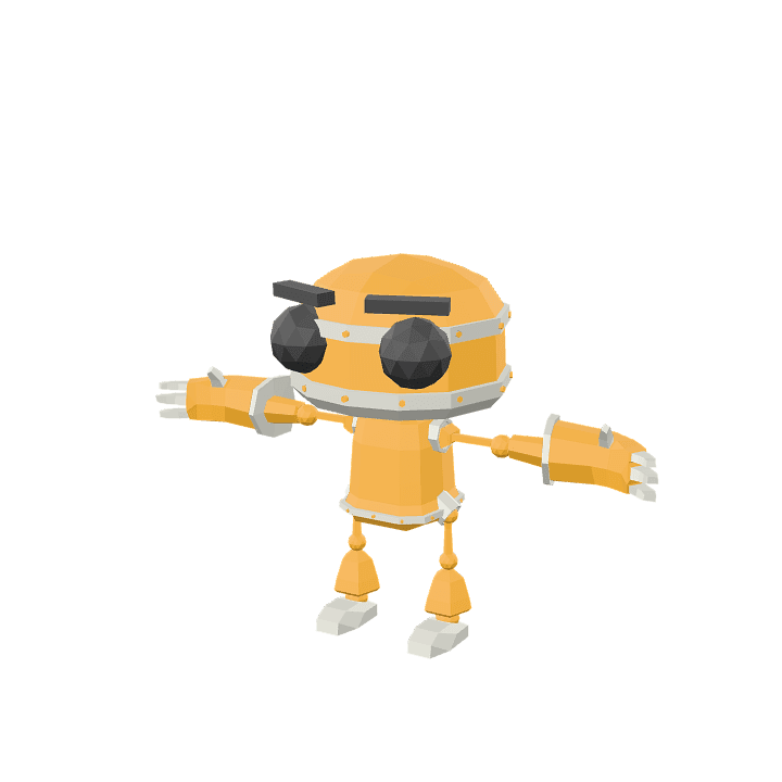 Robot, Futuristic, Machine 3D model. Free for use. - Image 1