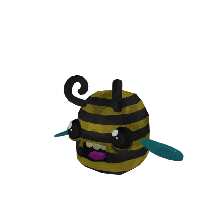 Bee, Insect, Animal 3D model. Free for use.