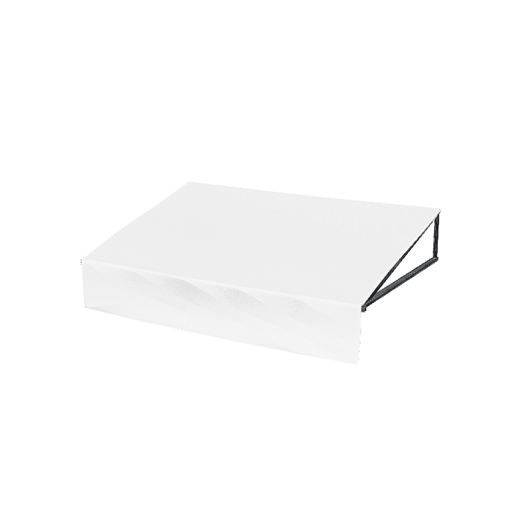 Awning, White, Fabric 3D model. Free for use.