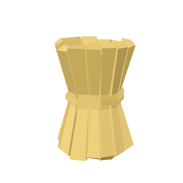 Hay, Farm, Agriculture 3D model. Free for use.