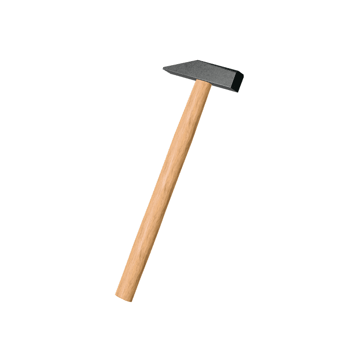 Small-hammer, Hammer, Tool 3D model. Free for use. - Image 1