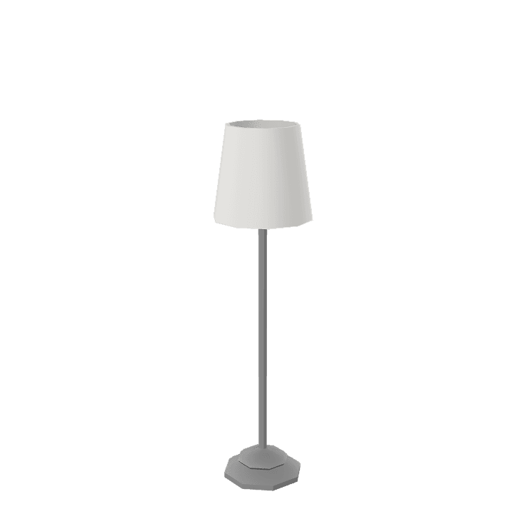 Light-stand, Stand, Lamp 3D model. Free for use. - Image 1