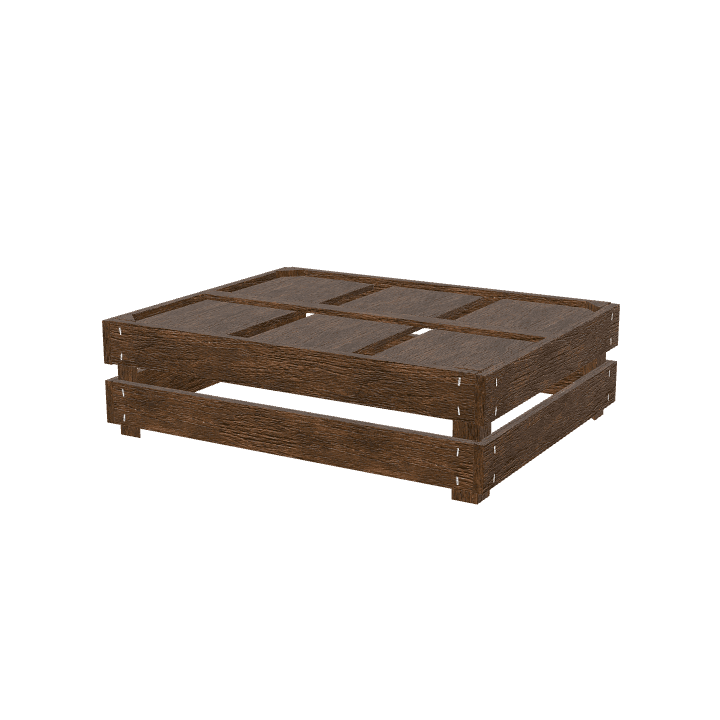 Crate, Wood, Storage 3D model. Free for use.