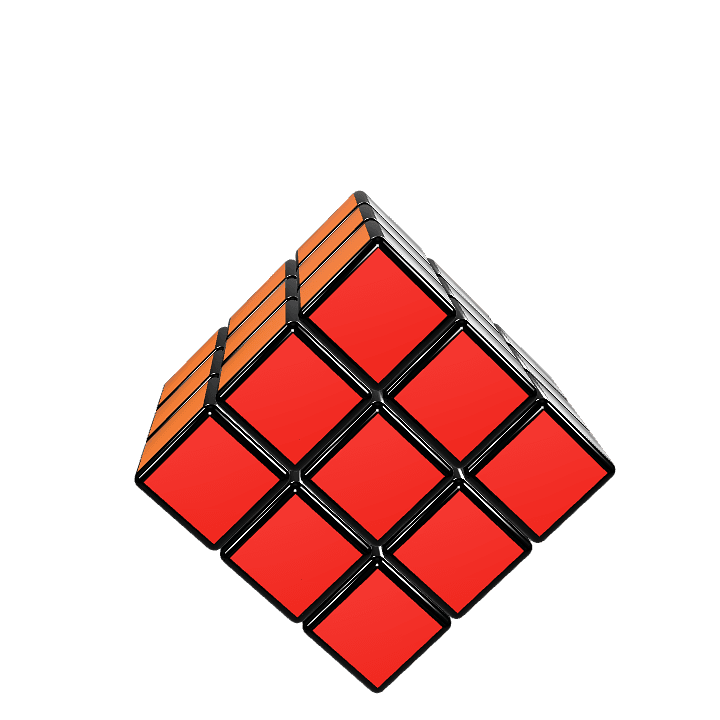 Cube, Toy, Game 3D model. Free for use. - Image 1