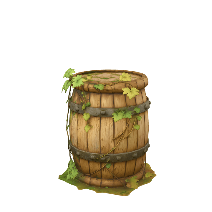 Wood, Vines, Ivy 3D model. Free for use. - Image 1