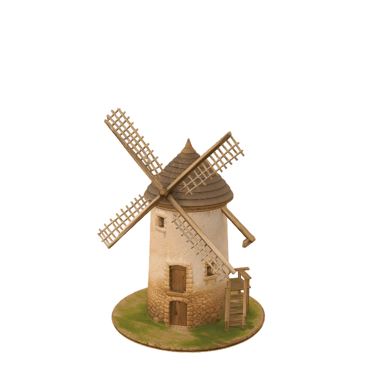 Stone, Rustic, Village 3D model. Free for use.