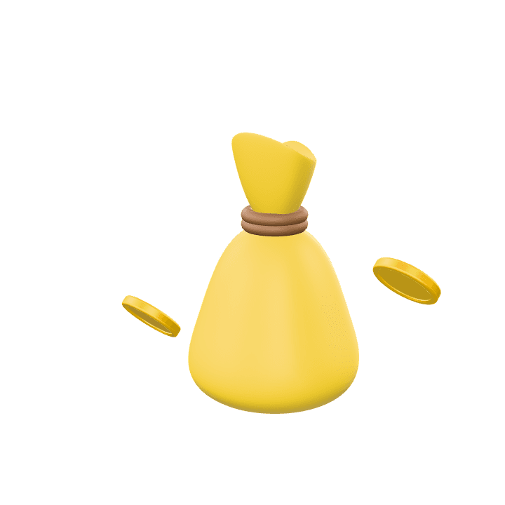 Coin, Money, Euro 3D model. Free for use. - Image 1