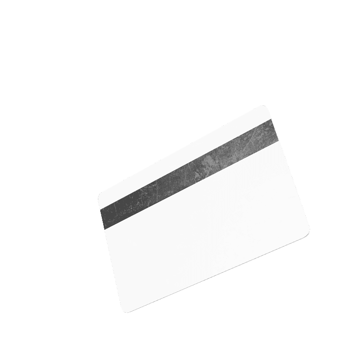 Magnet-card, Card, Magnet 3D model. Free for use. - Image 1