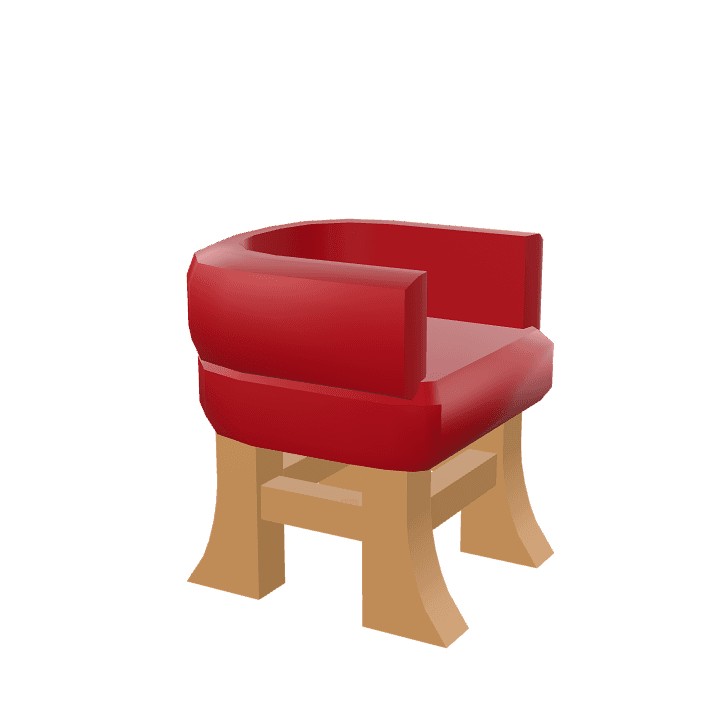 Environment-chair, Chair, Wood 3D model. Free for use. - Image 1