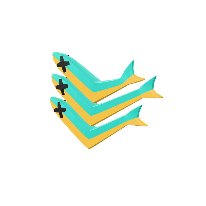 Shimesaba, Food-ingredient, Mackerel 3D model. Free for use.