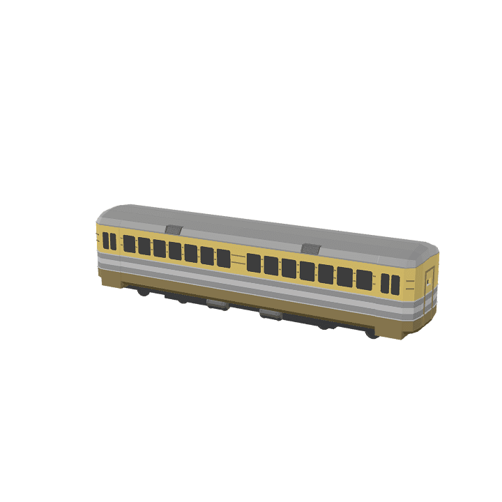Cargo-train-wagon, Train, Freight-car 3D model. Free for use. - Image 1
