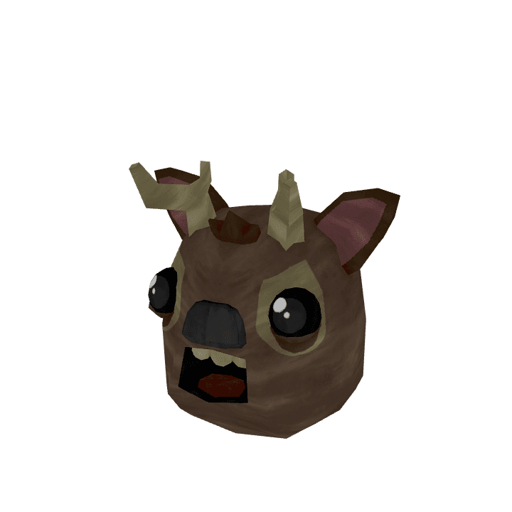 Deer, Animal, Brown 3D model. Free for use.