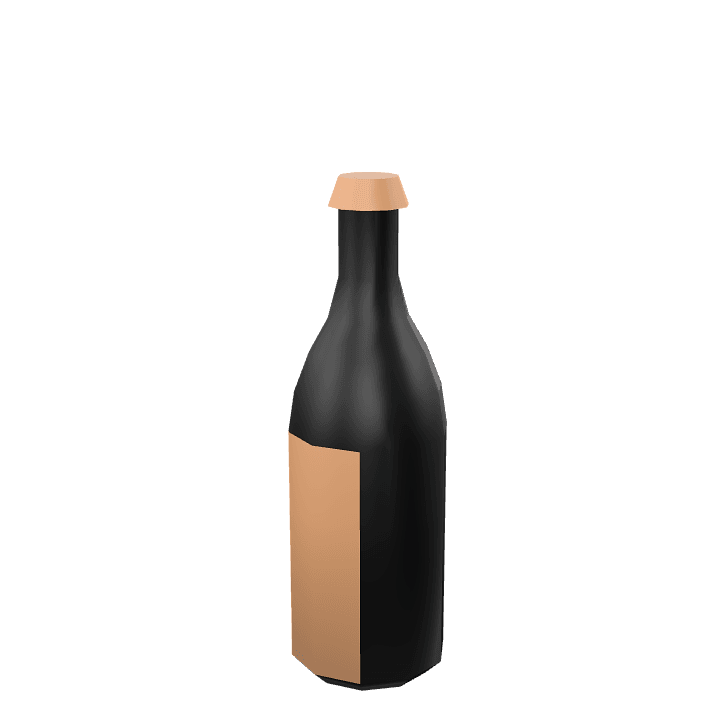 Environment-bottle, Bottle, Glass 3D model. Free for use. - Image 1