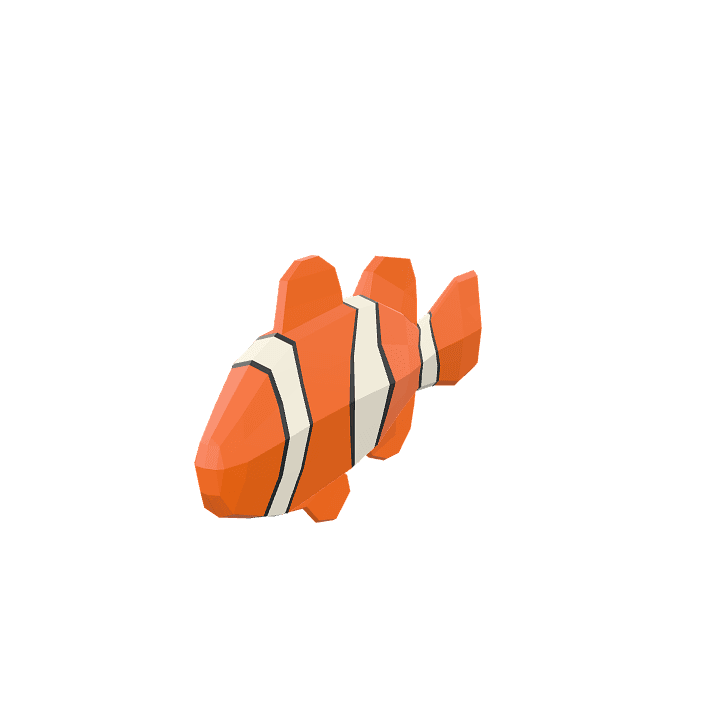 Fish, Aquatic, Animal 3D model. Free for use. - Image 1