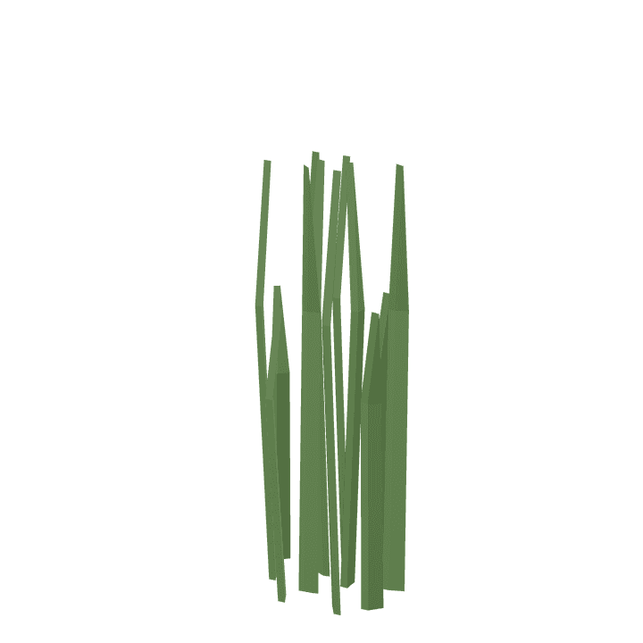 Grass, Plant, Green 3D model. Free for use. - Image 1