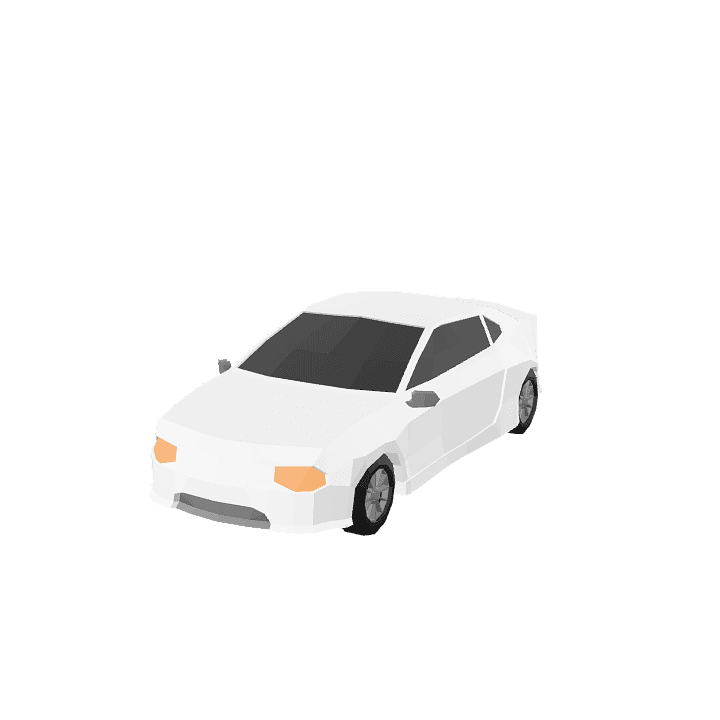 Sports-car, Car, Vehicle 3D model. Free for use. - Image 1