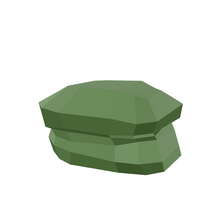 Bush, Berries, Plant 3D model. Free for use. - Image 1