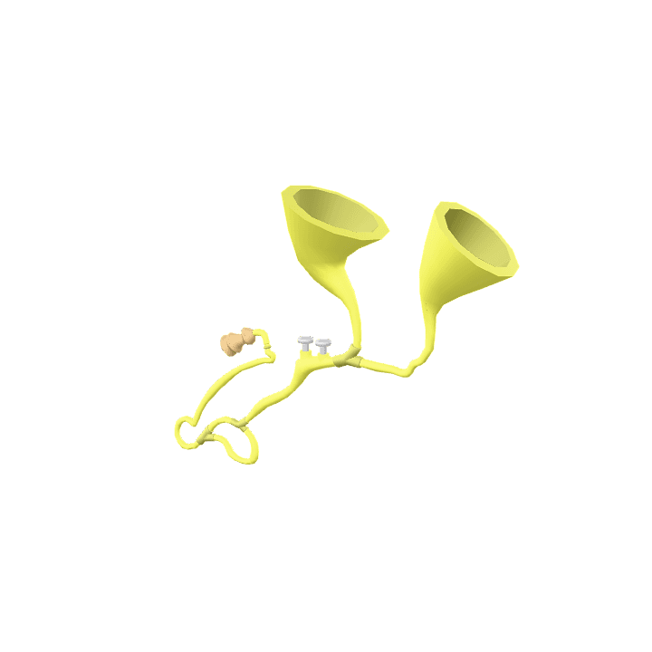 Pipe, Stylized, Wind 3D model. Free for use. - Image 1