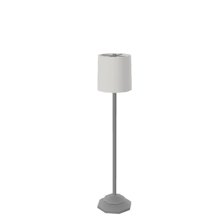 Light-stand, Stand, Lamp 3D model. Free for use. - Image 1