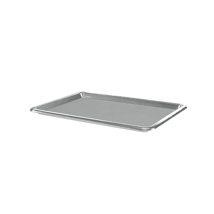 Tray, Serving, Metal 3D model. Free for use.