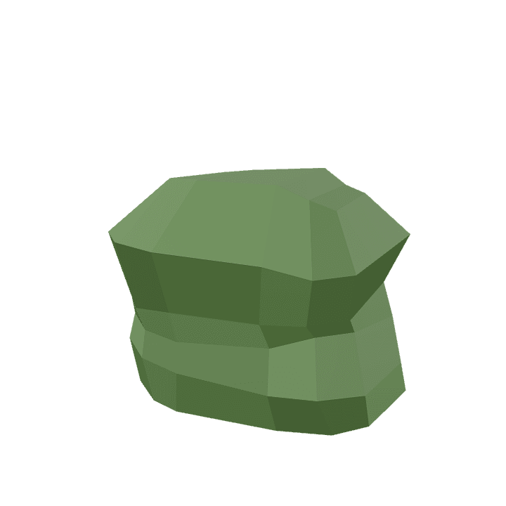 Bush, Berries, Plant 3D model. Free for use. - Image 1