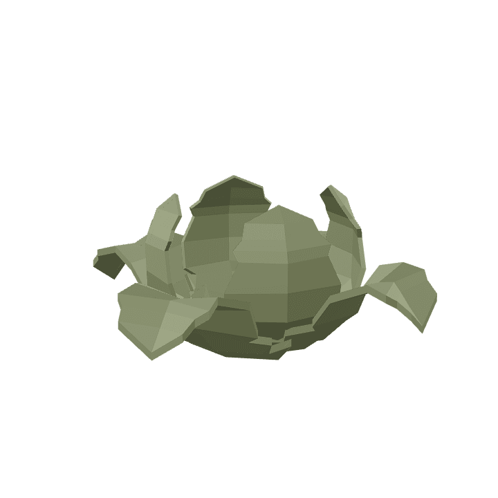 Lettuce-harvested, Lettuce, Vegetable 3D model. Free for use. - Image 1