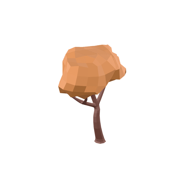 Common-tree, Autumn, Tree 3D model. Free for use. - Image 1