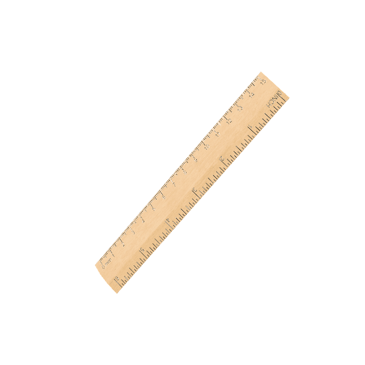 Ruler, Measurement, Tool 3D model. Free for use. - Image 1