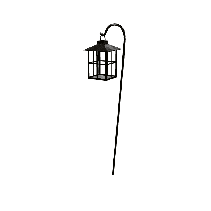 Lantern, Light, Vintage 3D model. Free for use.