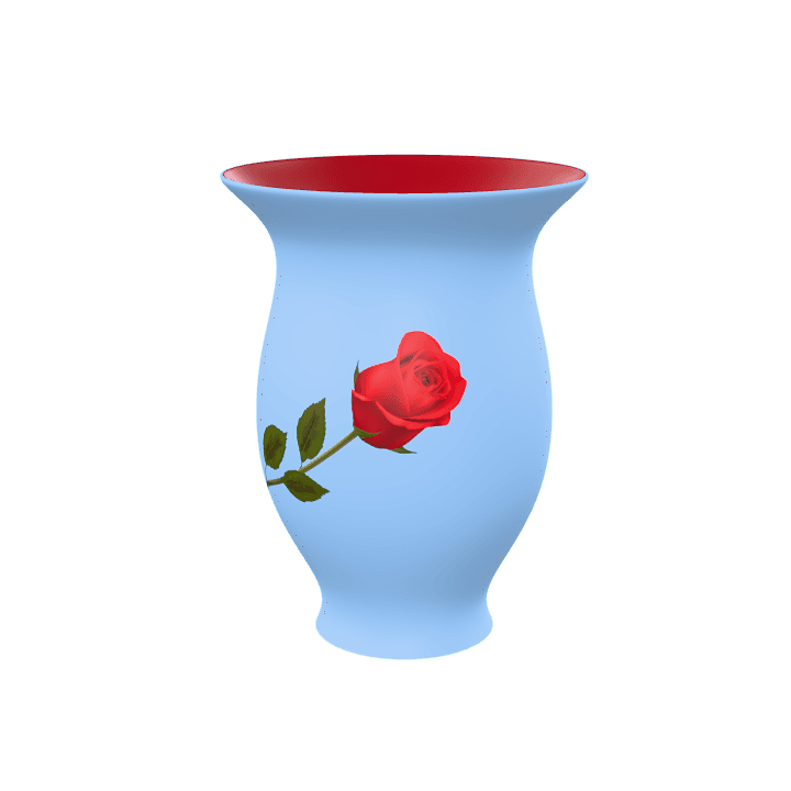 Vase, Ceramic, Pottery 3D model. Free for use. - Image 1