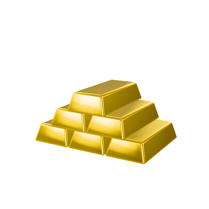 Gold, Metal, Precious 3D model. Free for use. - Image 1