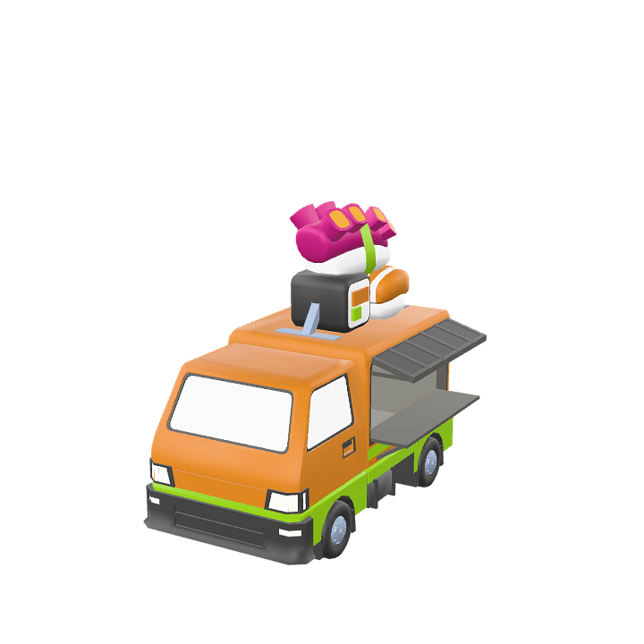 Truck, Vehicle, Transport 3D model. Free for use. - Image 1