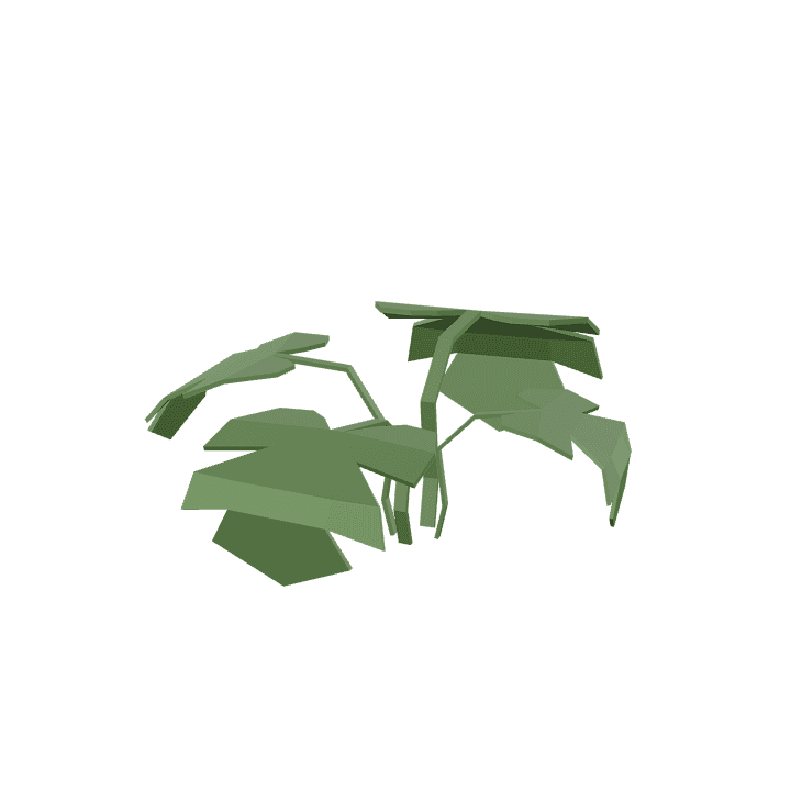 Plant, Green, Nature 3D model. Free for use. - Image 1