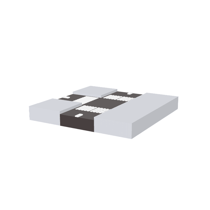 Street, 3-way, Road 3D model. Free for use. - Image 1